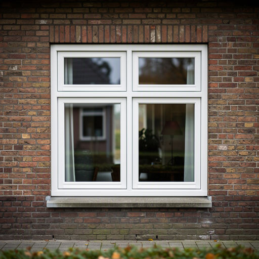 Antraciet grijze kozijnprofielen bij een gemoderniseerd huis